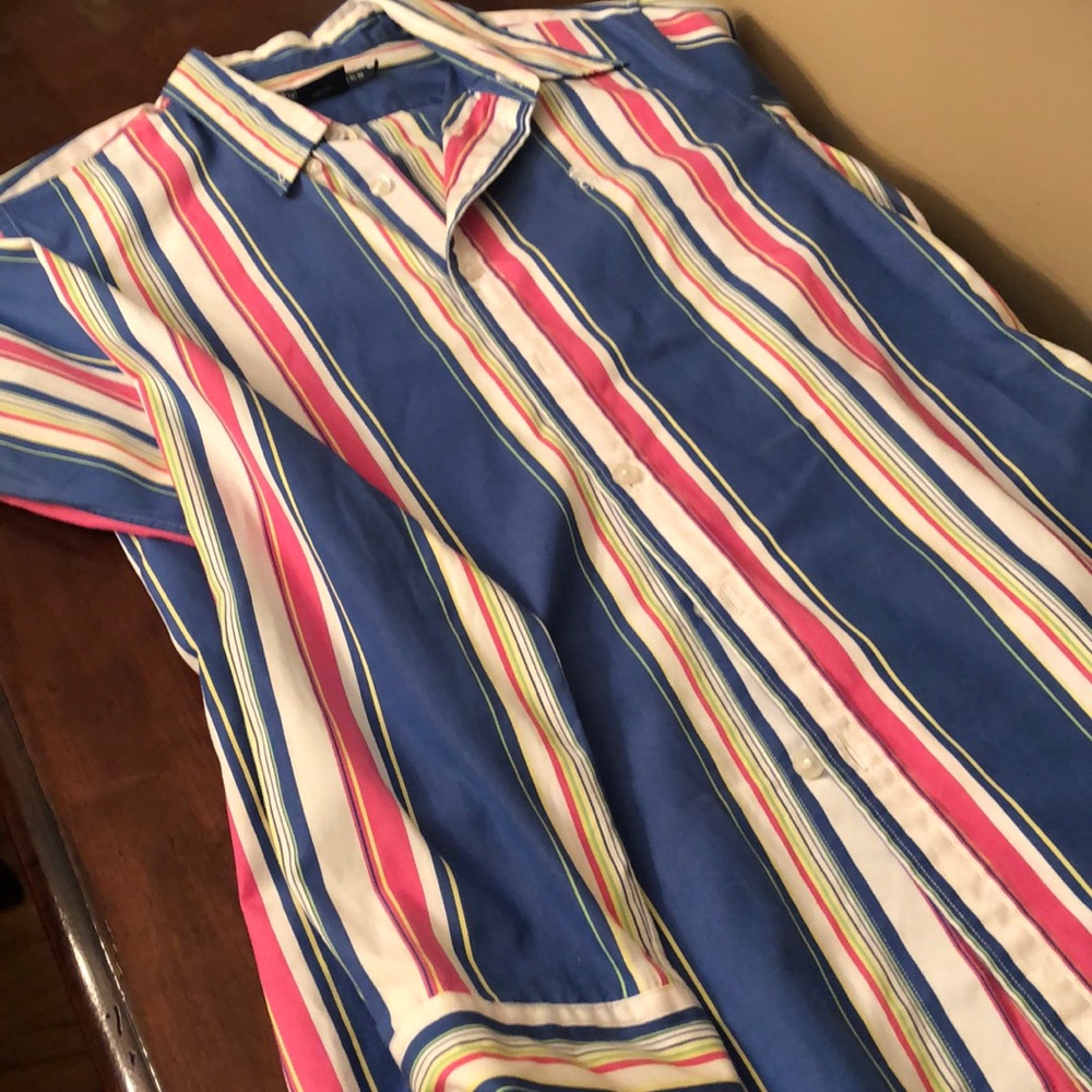 Ralph Lauren Striped button down shirt